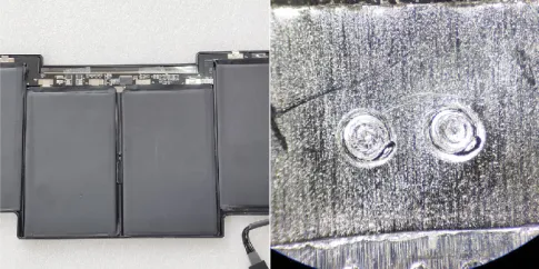 laser welding for Lithium battery electrode