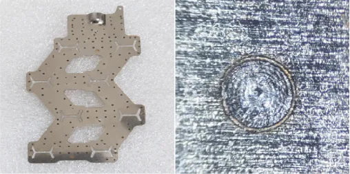 Laser welding for heat sink  